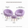 Atelier Del Sofa Lida Wellsoft - Lilac
